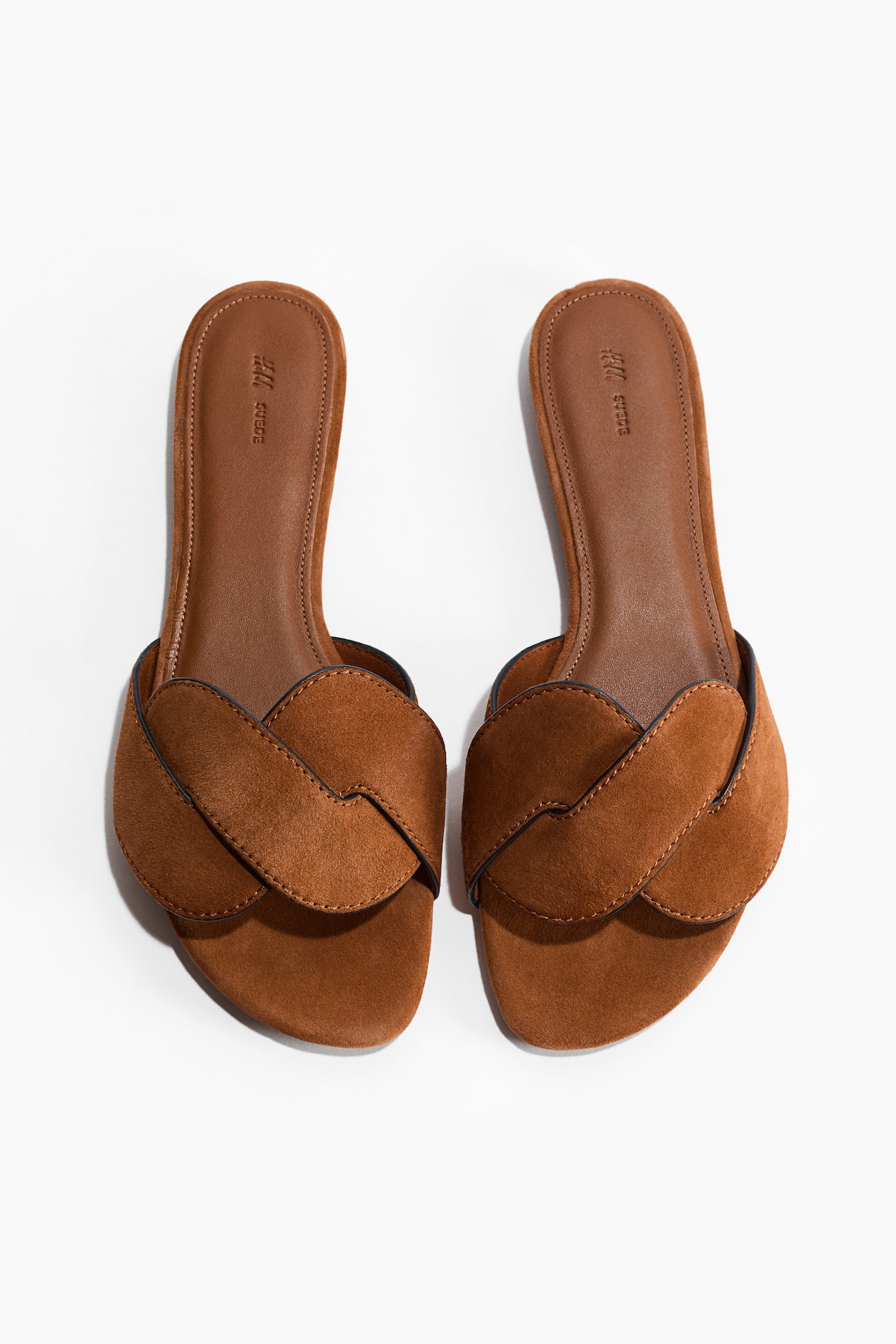 Women's Brown Leather Sandals | H&M US